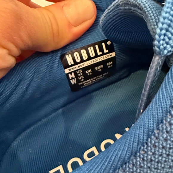 No Bull Sky Trainer Canvas Shoe Blue and White size 10 - Picture 4 of 9